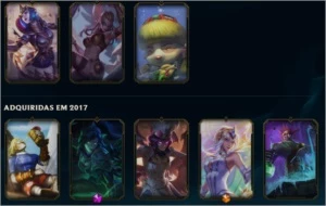 conta lol level 81 - League of Legends