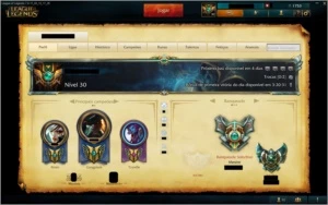 Conta League Of Legends Diamante1 C/borda De Mestre 45 Skins LOL