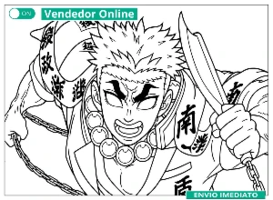 Bobbie Goods Demon Slayer +35 páginas para color em pdf - eBooks