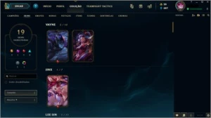 CONTA PLATINA ADC - League of Legends LOL