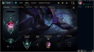 CONTA PLATINA ADC - League of Legends LOL