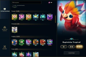 Conta DIAMANTE TFT - 1231 Skins LOL - Ex Challenger SoloQ - League of Legends