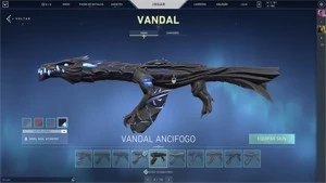 Conta Diamante 1 ex imortal, Pacote VCT + Ancifogo +15 skins - Valorant