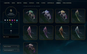 Conta Lol Ferro, Skins Lendárias, Lvl 39,Upada À Mão, 3K Ea - League of Legends