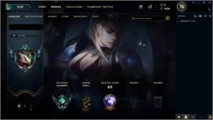 CONTA PLATINA 2 - League of Legends LOL