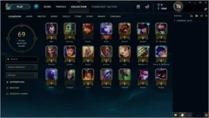 CONTA PLATINA 2 - League of Legends LOL
