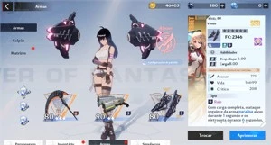 Conta Tower of Fantasy Nemesis e outros SSR