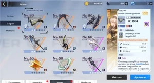 Conta Tower of Fantasy Nemesis e outros SSR