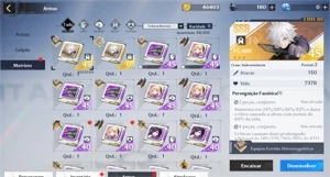 Conta Tower of Fantasy Nemesis e outros SSR