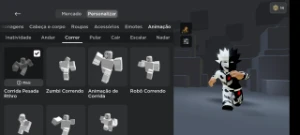 Conta Roblox criada em 2017, com vários intens de robux.