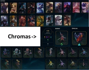 Conta League Of Legends - Main Irelia LOL