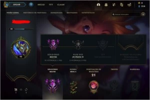 Conta platina 1 lol - League of Legends