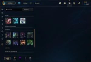 Conta platina 1 lol - League of Legends