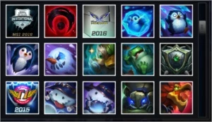 Conta LoL plat s6 | 80 champ | 28 skins + pursefire ez - League of Legends