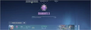 Conta Valorant Diamante 3, KDA 1.8