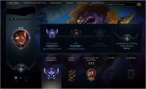 conta lol diamante 3 70% winrate - League of Legends