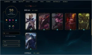 conta lol diamante 3 70% winrate - League of Legends