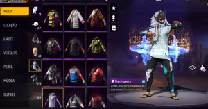 Conta Freefire Gemada - Free Fire