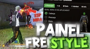 Free Fire Painel Ffh4x Freestyle Android/Emulador