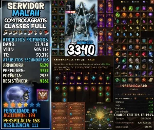 Conta Diablo Immortal 3.340 Ress