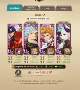 🔥CONTA – The Seven Deadly Sins: Grand Cross TOP🔥