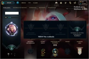 Conta League of Legends Main Sup/adc LOL