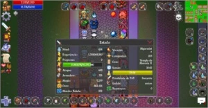 Conta Kakele Alquemista 435 South America Blue - Mundo Pve - Tibia