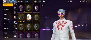 Conta Free Fire Completa: Peitorais, Emotes Raros e Armas...