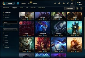 Conta ouro 3 com 150 Champs e 131 Skins - League of Legends LOL