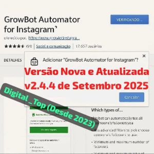 🚀🤖GrowBot 2025 v2.4.4: Domine seu Instagram no Piloto Auto - Outros