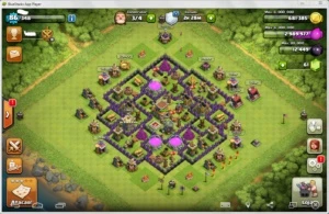 Conta Clash Of Clans CV8 Quase Full