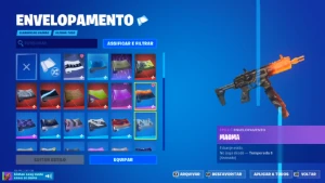 conta fortnite com skins raras (WONDER, MINTY GLOW..)