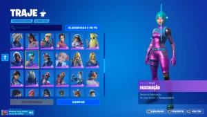conta fortnite com skins raras (WONDER, MINTY GLOW..)