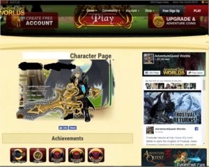 Conta AQW +100 itens Rara - Outros