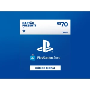 Psn Gift Card -R$70,00- - Gift Cards