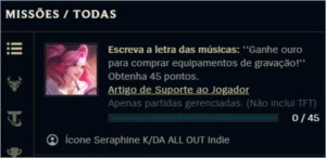 Conta Lvl 20 com seraphine KDA , Unranked - League of Legends LOL