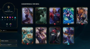 Conta League of Legends, Esmeralda 4, Email não verificado LOL
