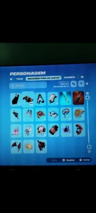 Conta de Fortnite, com clube ativo