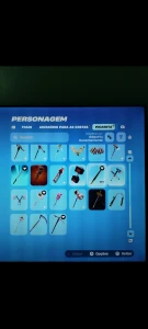 Conta de Fortnite, com clube ativo