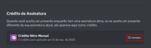 Key Discord Nitro - 1 Ano - Assinaturas e Premium