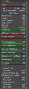 Conta Tibia Knight 91 Pacera Druid 25 Pacera