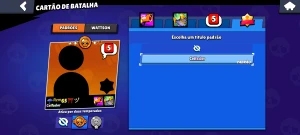 Conta brawl stars 6 lendários passe plus e passe do Bob espo