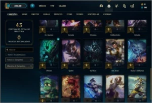 Conta ouro 1 Sem email confirmado com 3 skins e 30 champs - League of Legends LOL