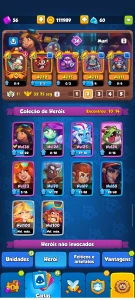 Conta Rush Royale - Outros