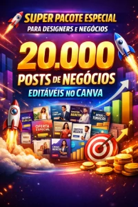 🚀 Super Pacote Especial Para Designers E Negócios 🔥