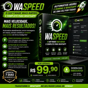 WaSpeed — Chatbot, CRM e Automação no  [conteúdo removido] App - Redes Sociais