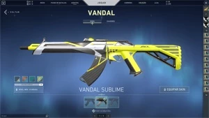 Conta valorant vandal sublime e passes antigos