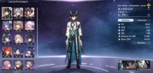 Dan Heng + Cone - Bronya - ND 20 - Genshin Impact