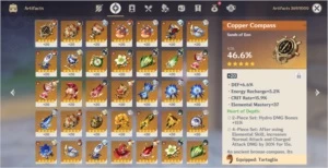 Conta [AR55] Todos os personagens Limitados até a Eula - Genshin Impact