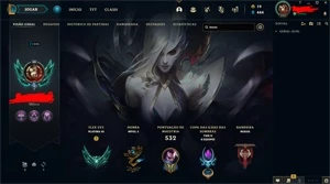 CONTA LOL - TODOS OS CAMPEÕES - 156 SKINS - MMR DIAMANTE - League of Legends